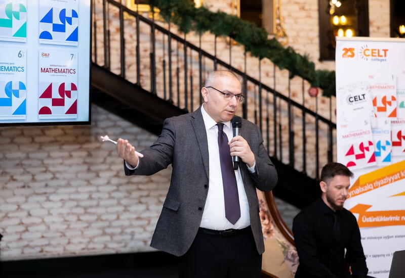 В Баку состоялась презентация новой книги «Математика» Центра обучения и развития CELT