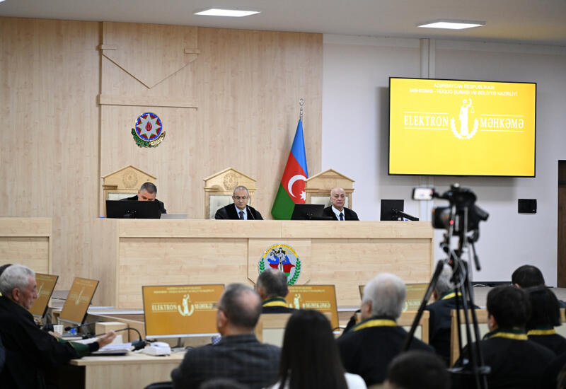 Ermənistan vətəndaşlarının məhkəməsi təqsirləndirilən şəxslərin son söz çıxışları ilə davam etdirilib