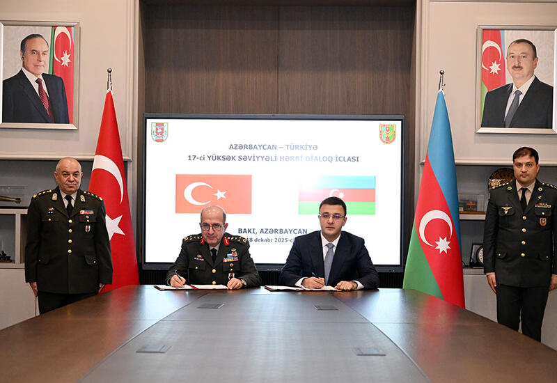Подписан итоговый документ по итогам военного диалога Азербайджана и Турции