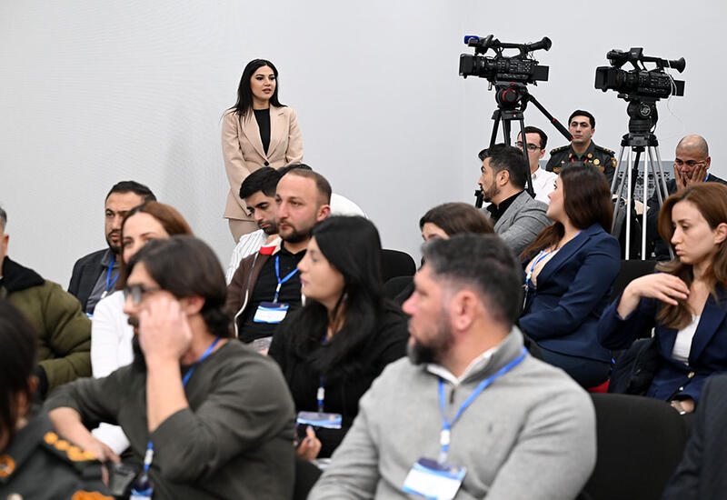 Müdafiə Nazirliyində media nümayəndələri ilə seminar keçirilib