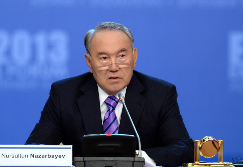 Nursultan Nazarbayev Prezident İlham Əliyevə təbrik məktubu ünvanlayıb