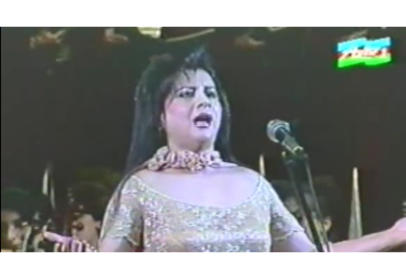 Народная артистка Сакина Исмайлова поделилась архивной записью с концерта