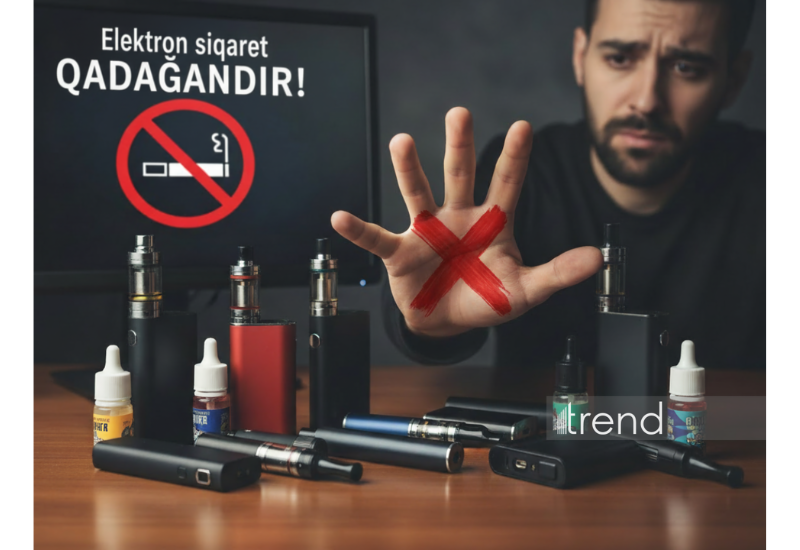 Azərbaycanda elektron siqaretlərin satışı və istifadəsi qadağan edilir