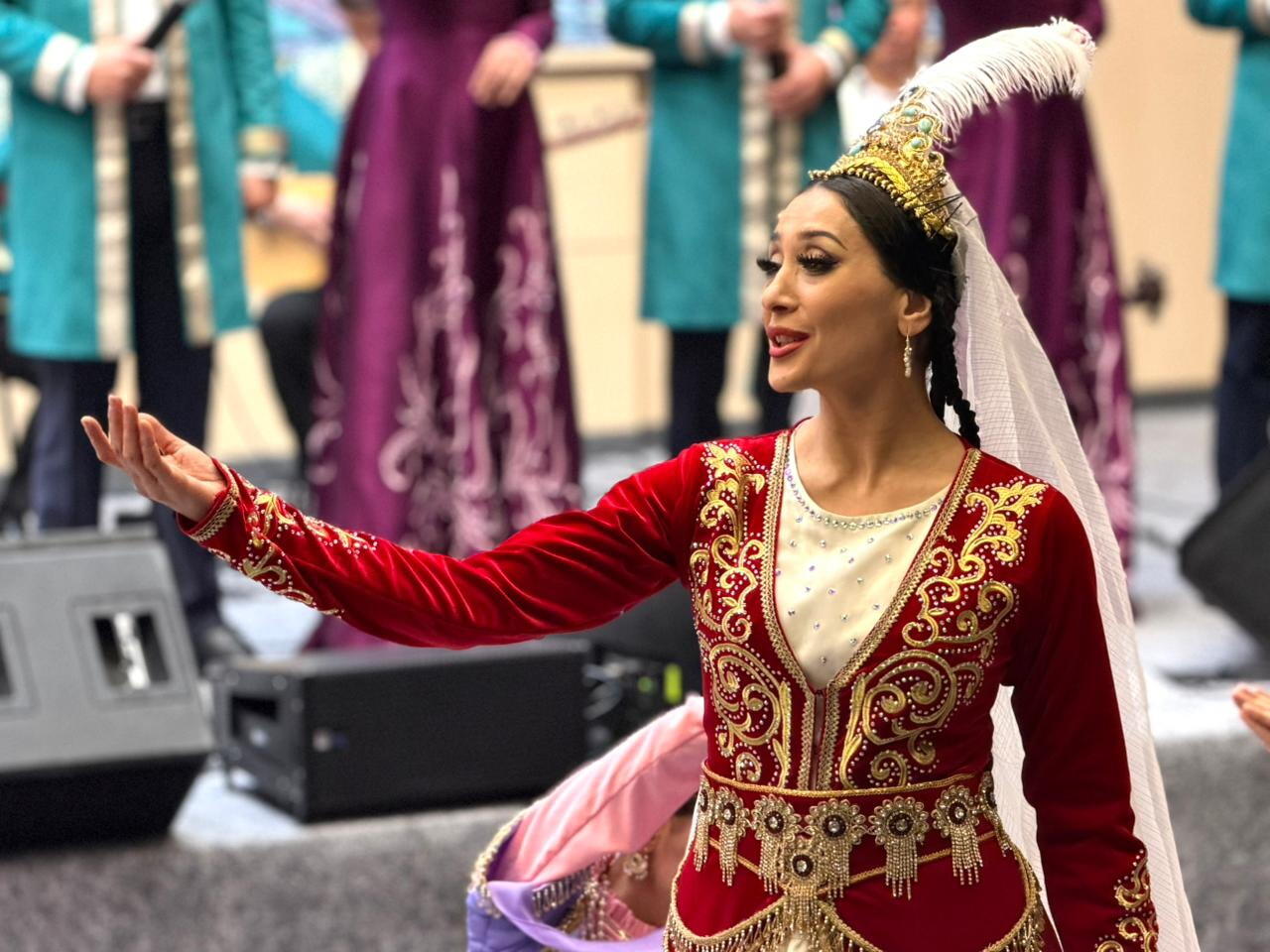 Дни культуры Узбекистана в Азербайджане завершились в Физули красочной концертной программой