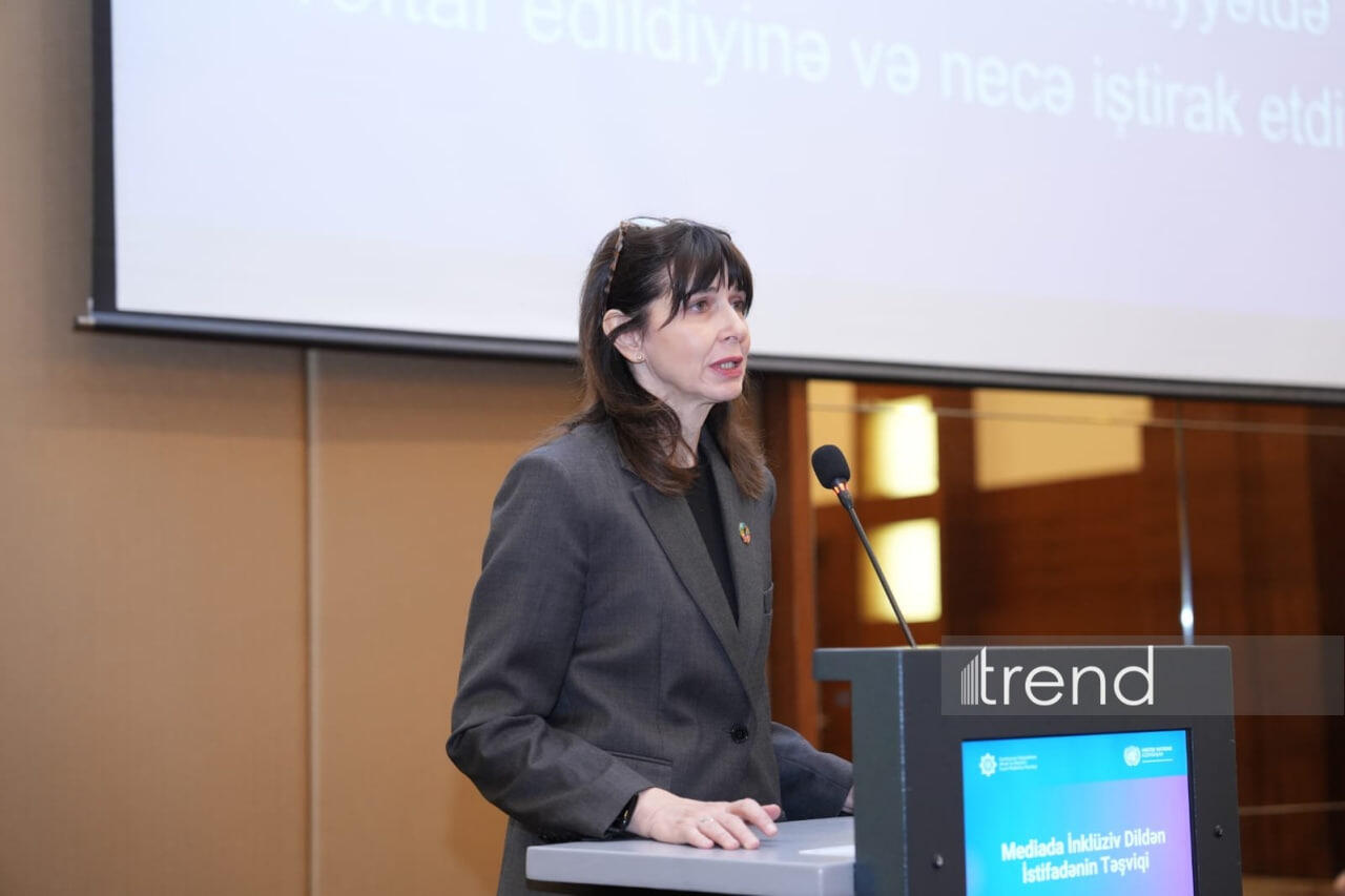 “Mediada inklüziv dildən istifadənin təşviqi” mövzusunda seminar keçirilib