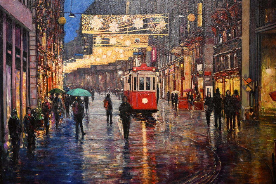 В Баку открылась персональная выставка художника Эмиля Азиза «Орнамент и силуэт»