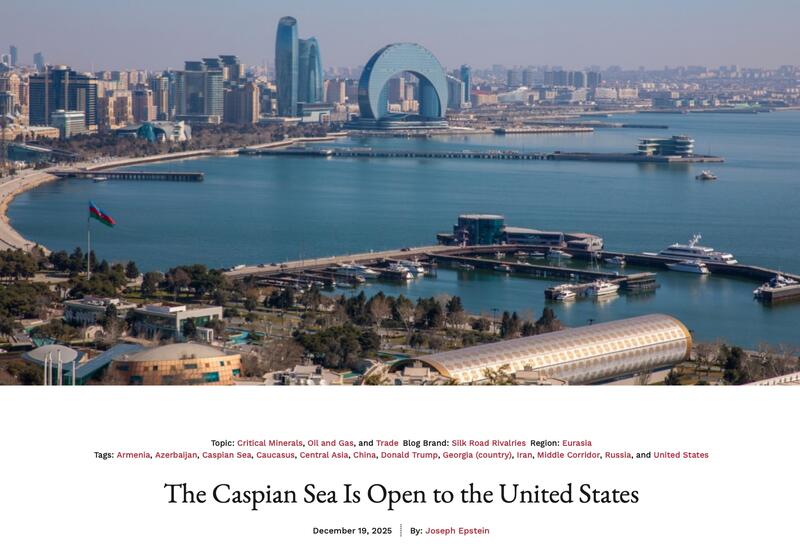 Азербайджан становится стратегическим узлом политики США