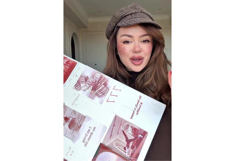 Блогер Наджиба рассказала о своей карте желаний