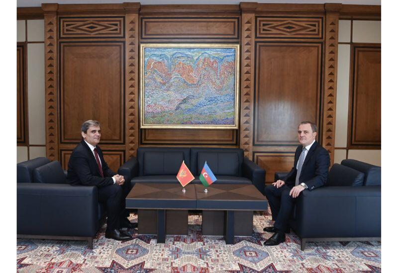 В Баку состоялась встреча глав МИД Азербайджана и Монтенегро