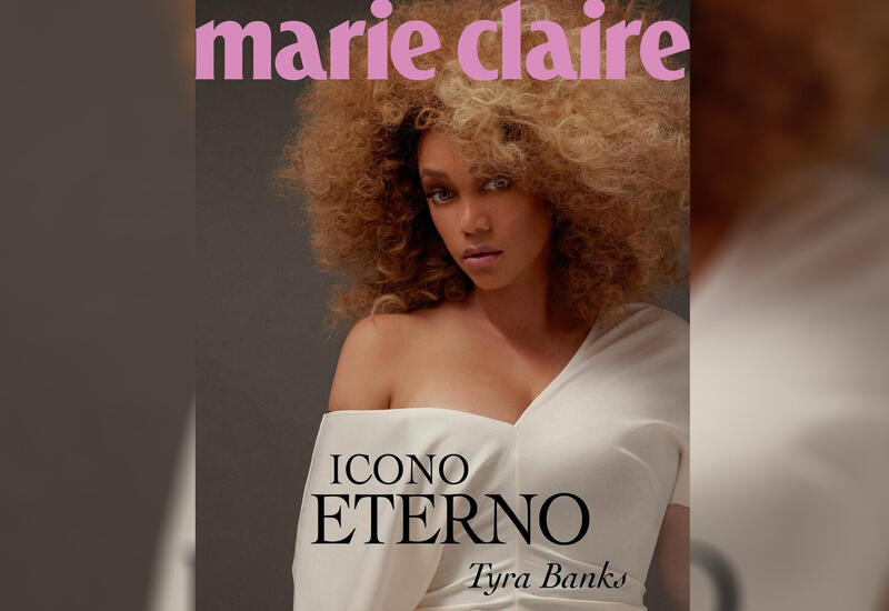 52-летняя Тайра Бэнкс снялась для нового выпуска журнала Marie Claire
