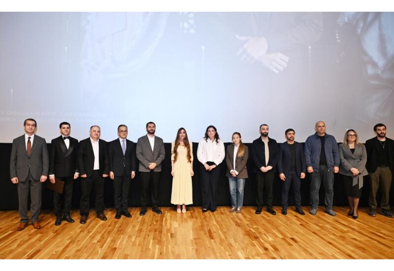 Bakı Media Mərkəzinin rəhbəri Arzu Əliyeva “Harmoniya” sənədli filminin təqdimatında iştirak edib