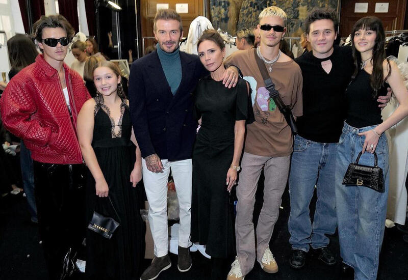 Бекхэмы намекнули на продолжающийся конфликт с сыном и его женой