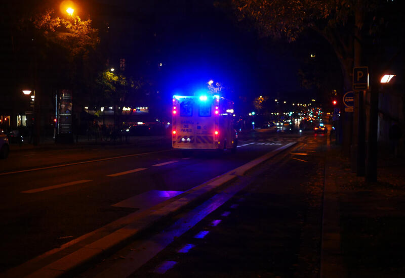 Взрыв на заводе во Франции,