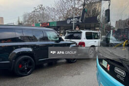 В Сабунчинском районе произошла цепная авария