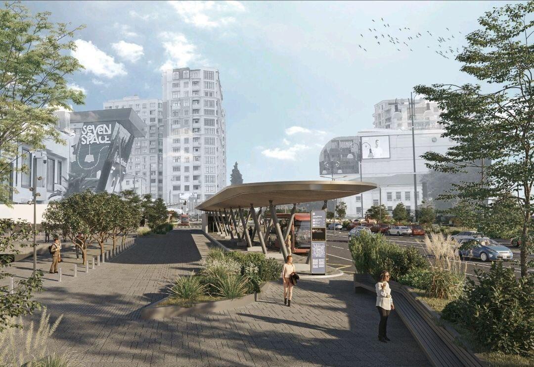 Как будет выглядеть территория вокруг метро "Нариманов"