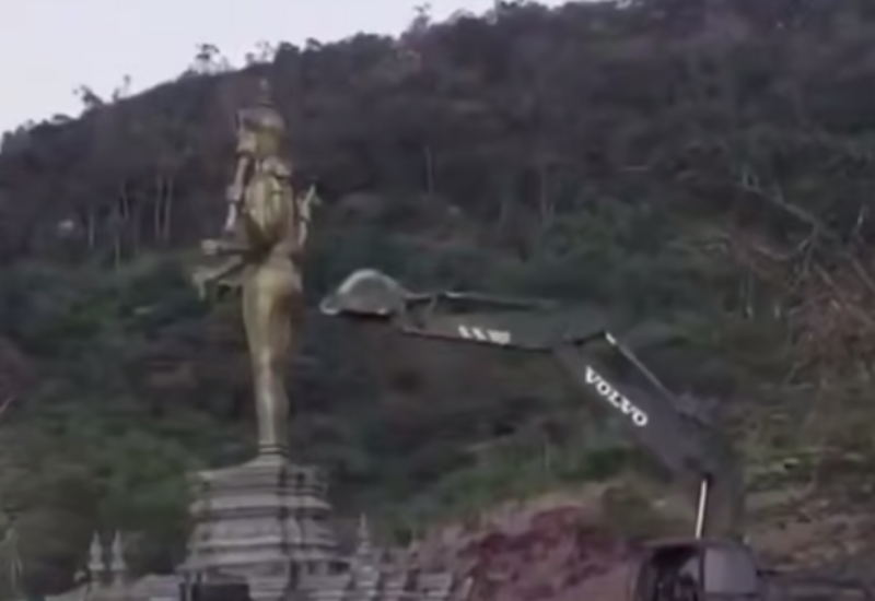 Таиланд снес памятник индуистскому божеству