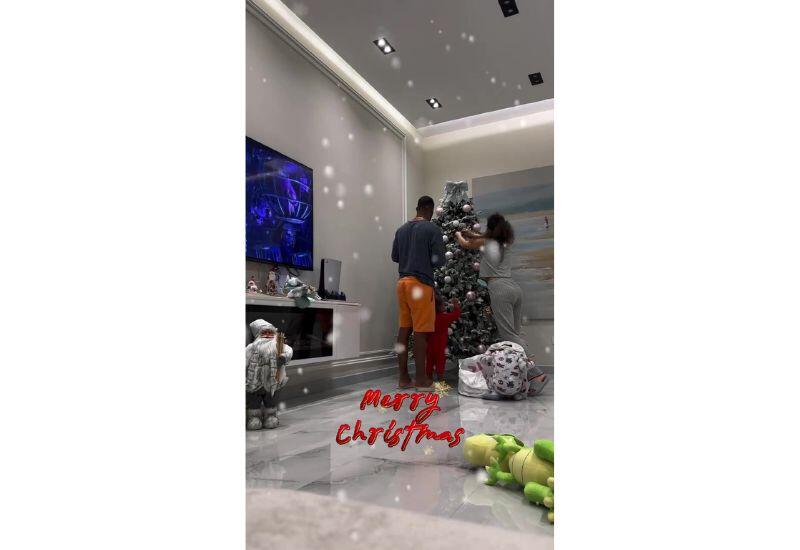 Нигяр Альфонсо показала как семья готовится к Рождеству