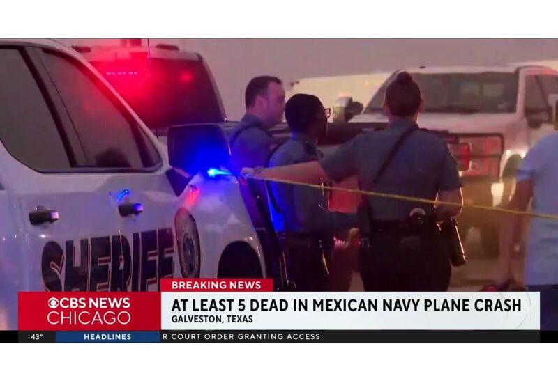 Самолет ВМС Мексики потерпел крушение