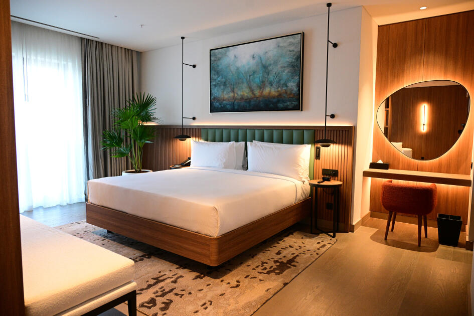 Президент Ильхам Алиев принял участие в открытии отеля Hilton Garden Inn Agdam