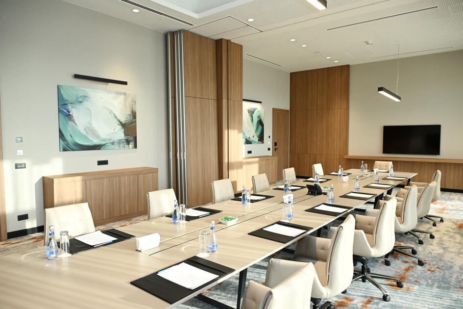 Президент Ильхам Алиев принял участие в открытии отеля Hilton Garden Inn Agdam