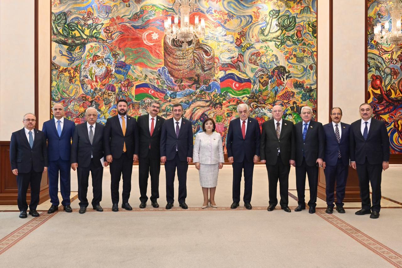 Sahibə Qafarova Türkiyənin Vitse-prezidenti Cevdet Yılmazla görüşüb