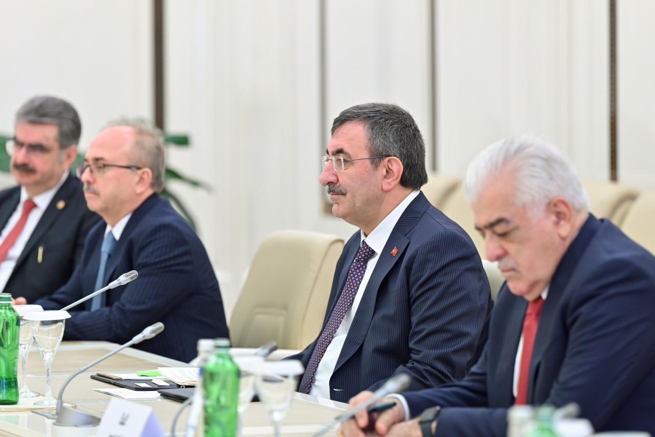 Sahibə Qafarova Türkiyənin Vitse-prezidenti Cevdet Yılmazla görüşüb