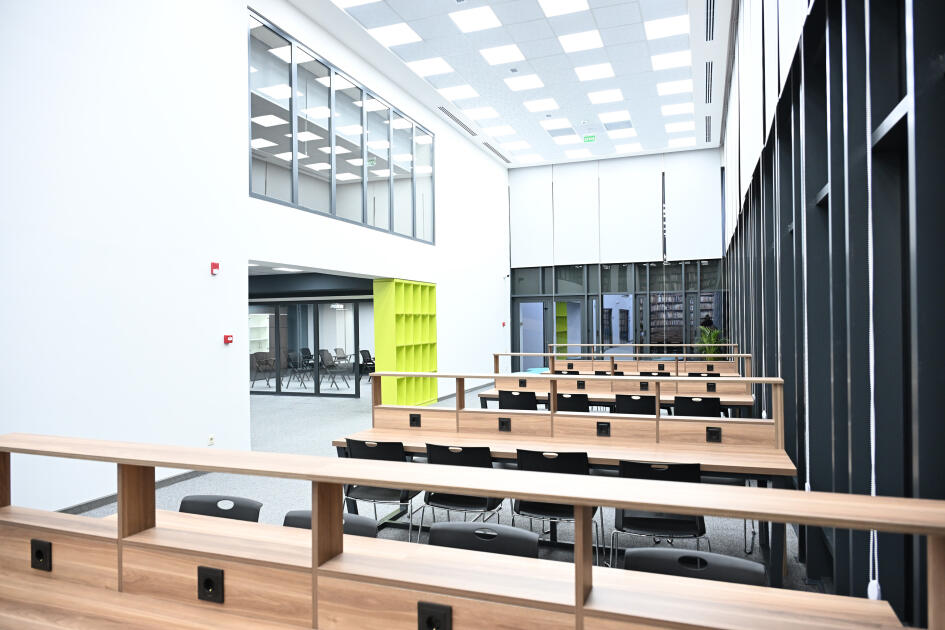 Prezident İlham Əliyev Qarabağ Universitetinin Biznes və iqtisadiyyat fakültəsinin binasının açılışında iştirak edib