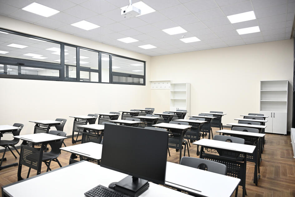 Prezident İlham Əliyev Qarabağ Universitetinin Biznes və iqtisadiyyat fakültəsinin binasının açılışında iştirak edib