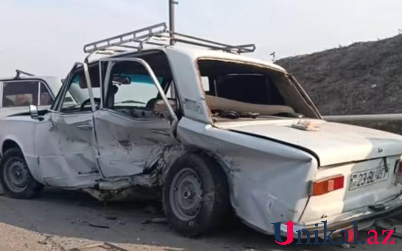 Два "ВАЗ"а столкнулись в Уджаре