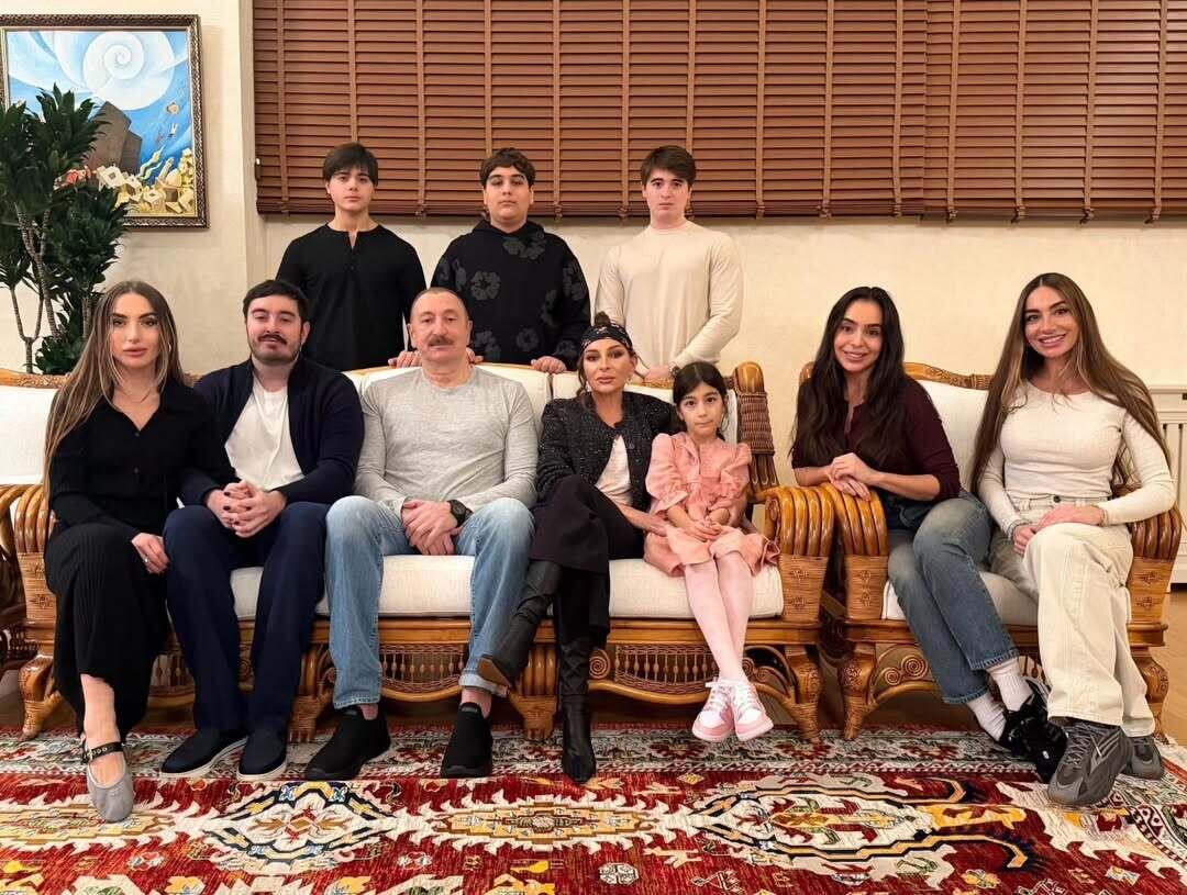 Президент Ильхам Алиев отметил день рождения в кругу семьи