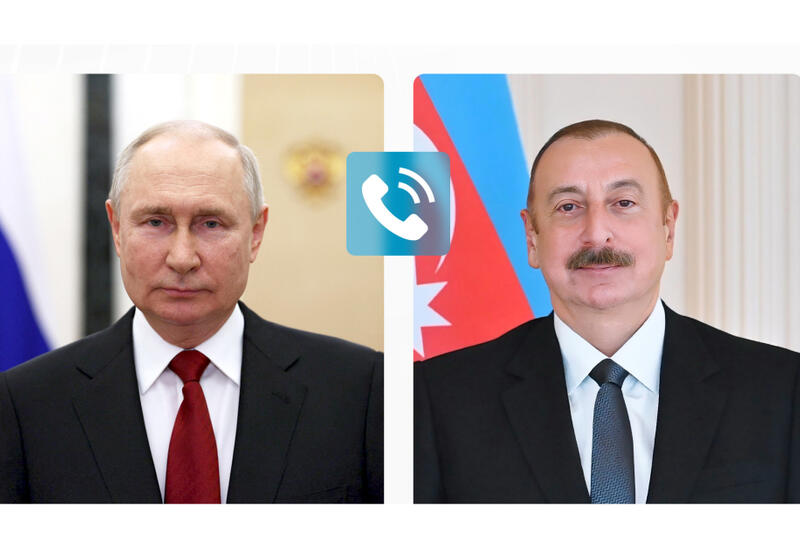 Президент Владимир Путин позвонил Президенту Ильхаму Алиеву