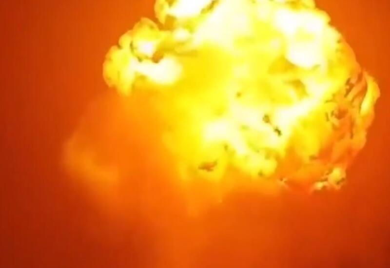 В Италии фура с газом взорвалась на трассе