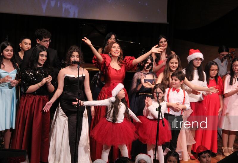 В Баку состоялся праздничный концерт Вокальной музыкальной школы Азербайджана Фидан Гаджиевой