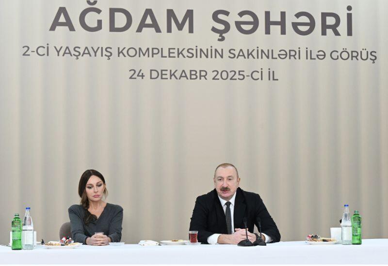 Президент Ильхам Алиев: Во время оккупации Агдам фактически подвергся урбициду