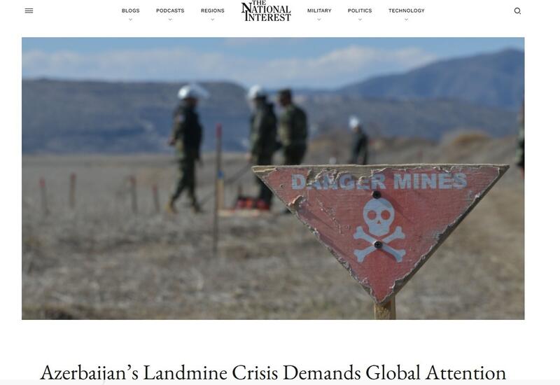 Минная угроза в Азербайджане требует международного внимания