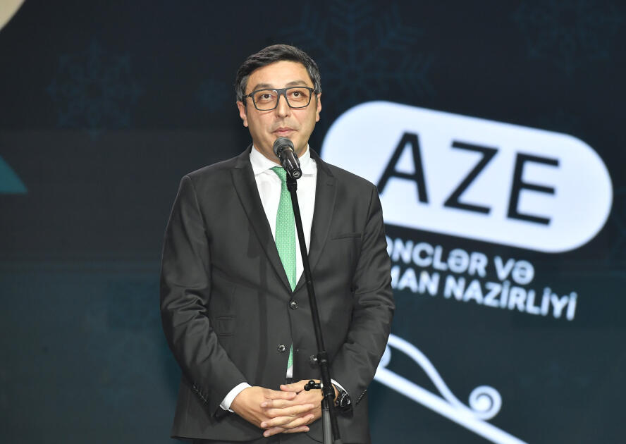 Вице-президент Фонда Гейдара Алиева Лейла Алиева и руководитель Баку Медиа Центра Арзу Алиева приняли участие в Гала-церемонии, посвященной спортивным итогам года