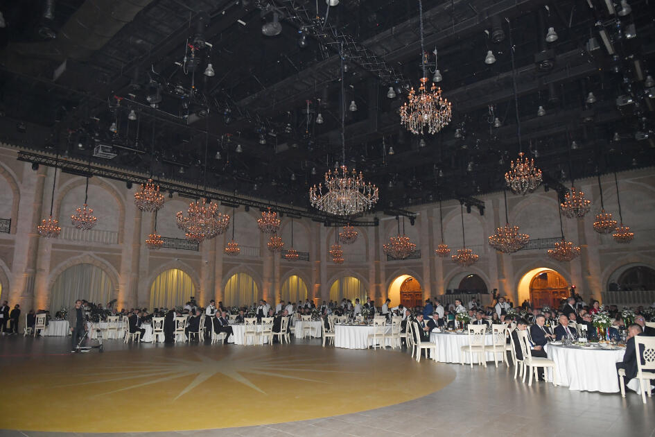 Вице-президент Фонда Гейдара Алиева Лейла Алиева и руководитель Баку Медиа Центра Арзу Алиева приняли участие в Гала-церемонии, посвященной спортивным итогам года