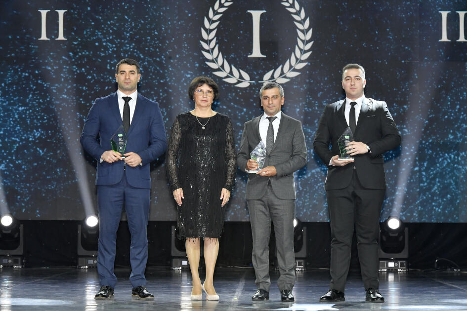 Вице-президент Фонда Гейдара Алиева Лейла Алиева и руководитель Баку Медиа Центра Арзу Алиева приняли участие в Гала-церемонии, посвященной спортивным итогам года