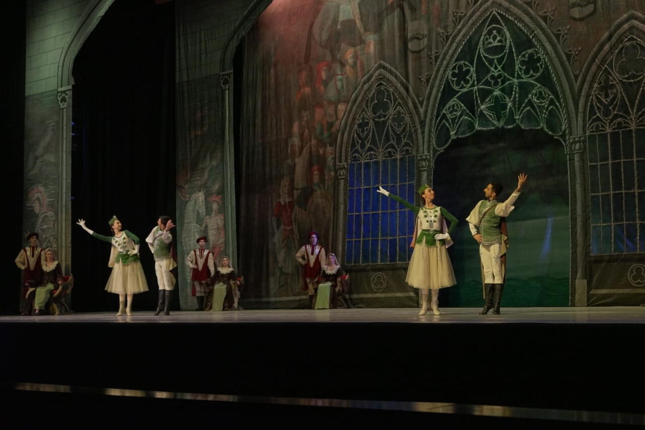 Балет "Лебединое озеро" представили в Баку с участием ведущих солистов Франции и Беларуси