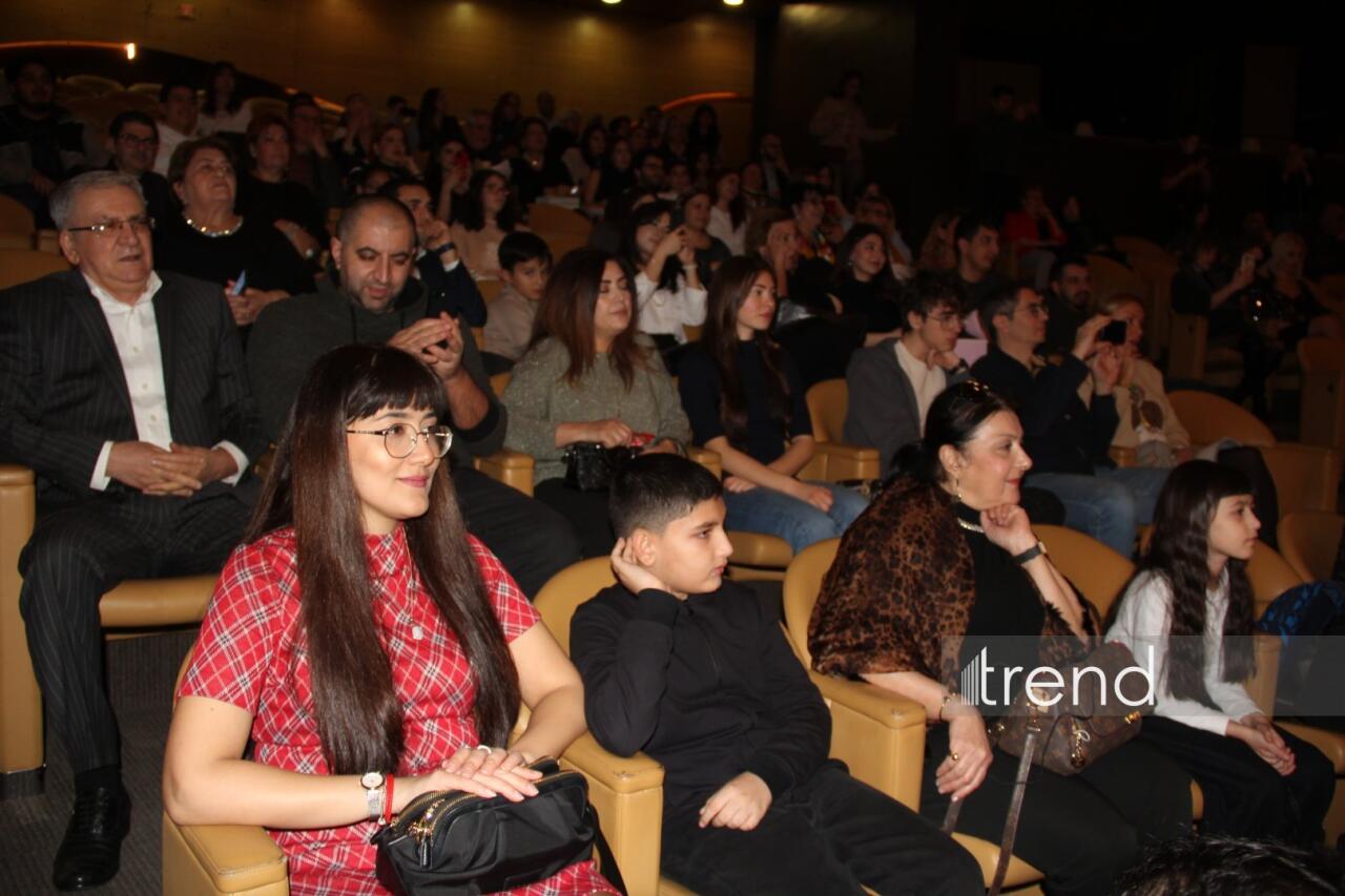 В Баку состоялся праздничный концерт Вокальной музыкальной школы Азербайджана Фидан Гаджиевой