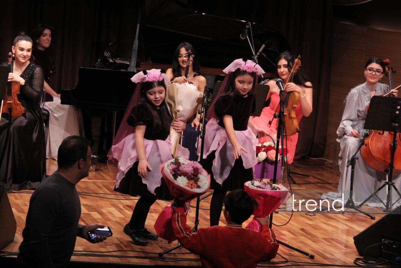 В Баку состоялся праздничный концерт Вокальной музыкальной школы Азербайджана Фидан Гаджиевой