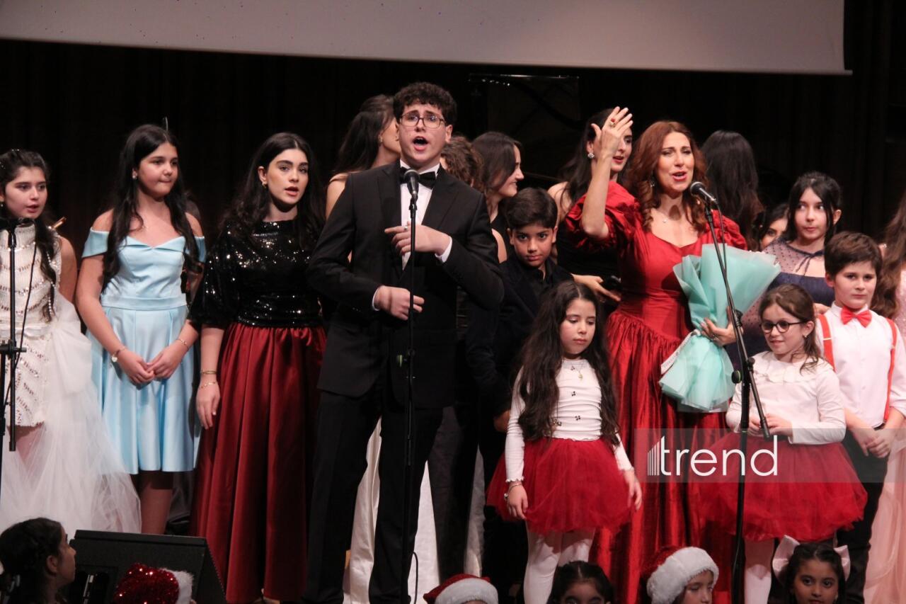 В Баку состоялся праздничный концерт Вокальной музыкальной школы Азербайджана Фидан Гаджиевой