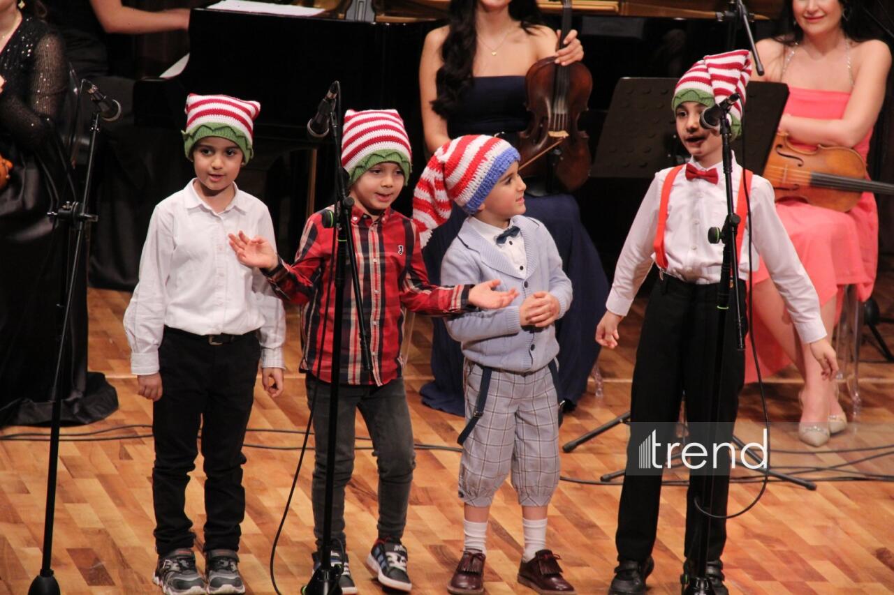 В Баку состоялся праздничный концерт Вокальной музыкальной школы Азербайджана Фидан Гаджиевой