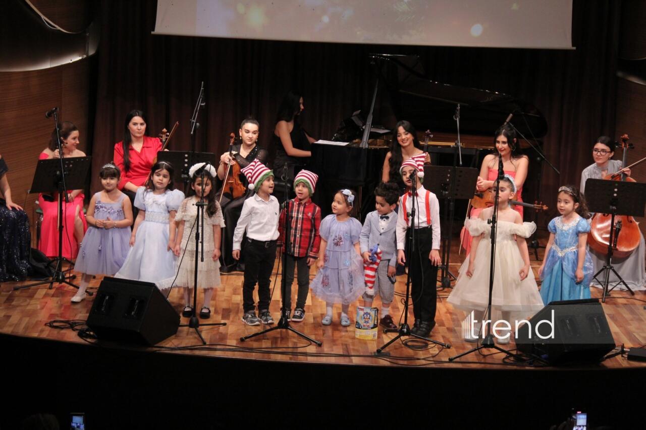 В Баку состоялся праздничный концерт Вокальной музыкальной школы Азербайджана Фидан Гаджиевой
