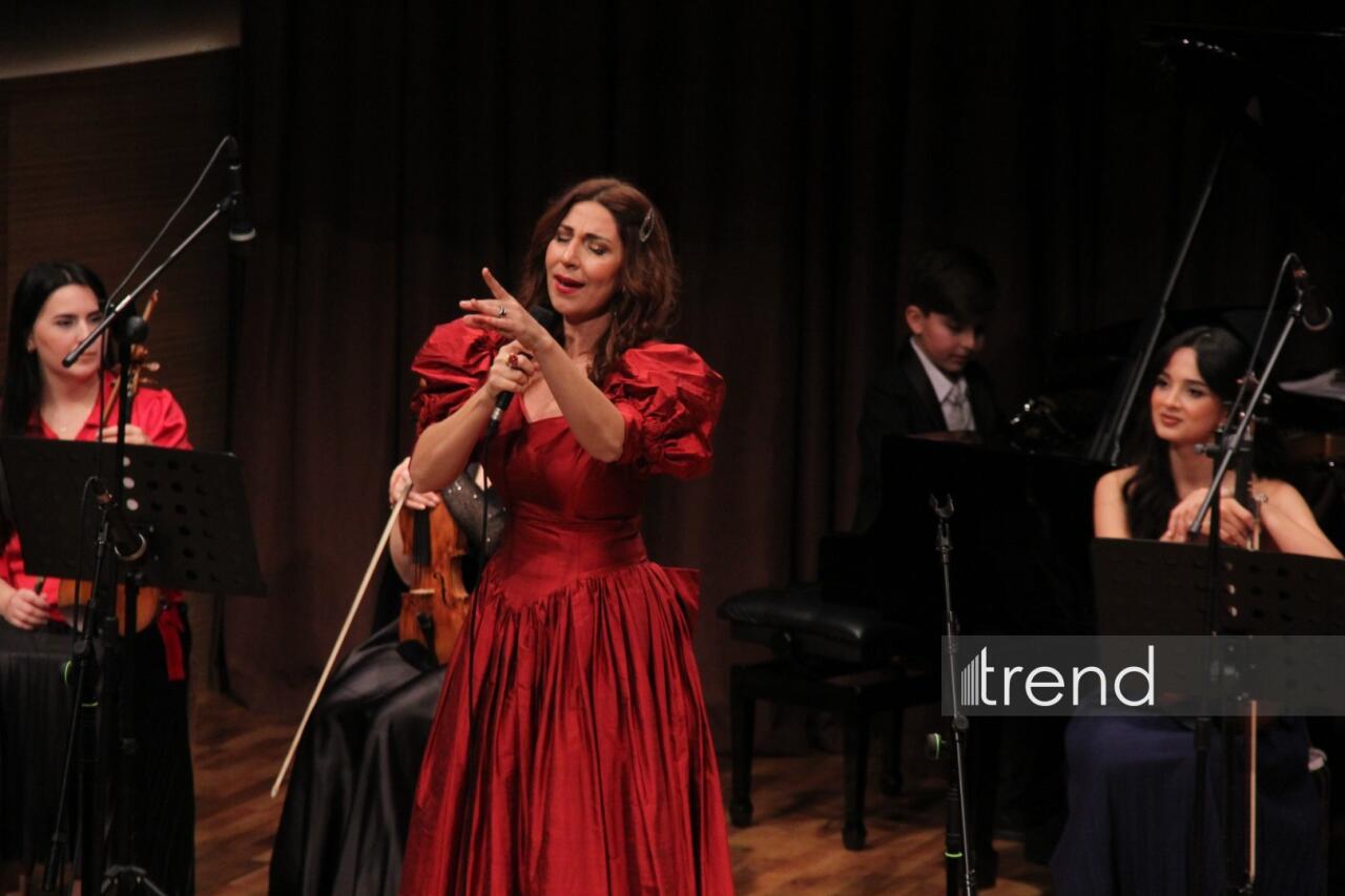 В Баку состоялся праздничный концерт Вокальной музыкальной школы Азербайджана Фидан Гаджиевой