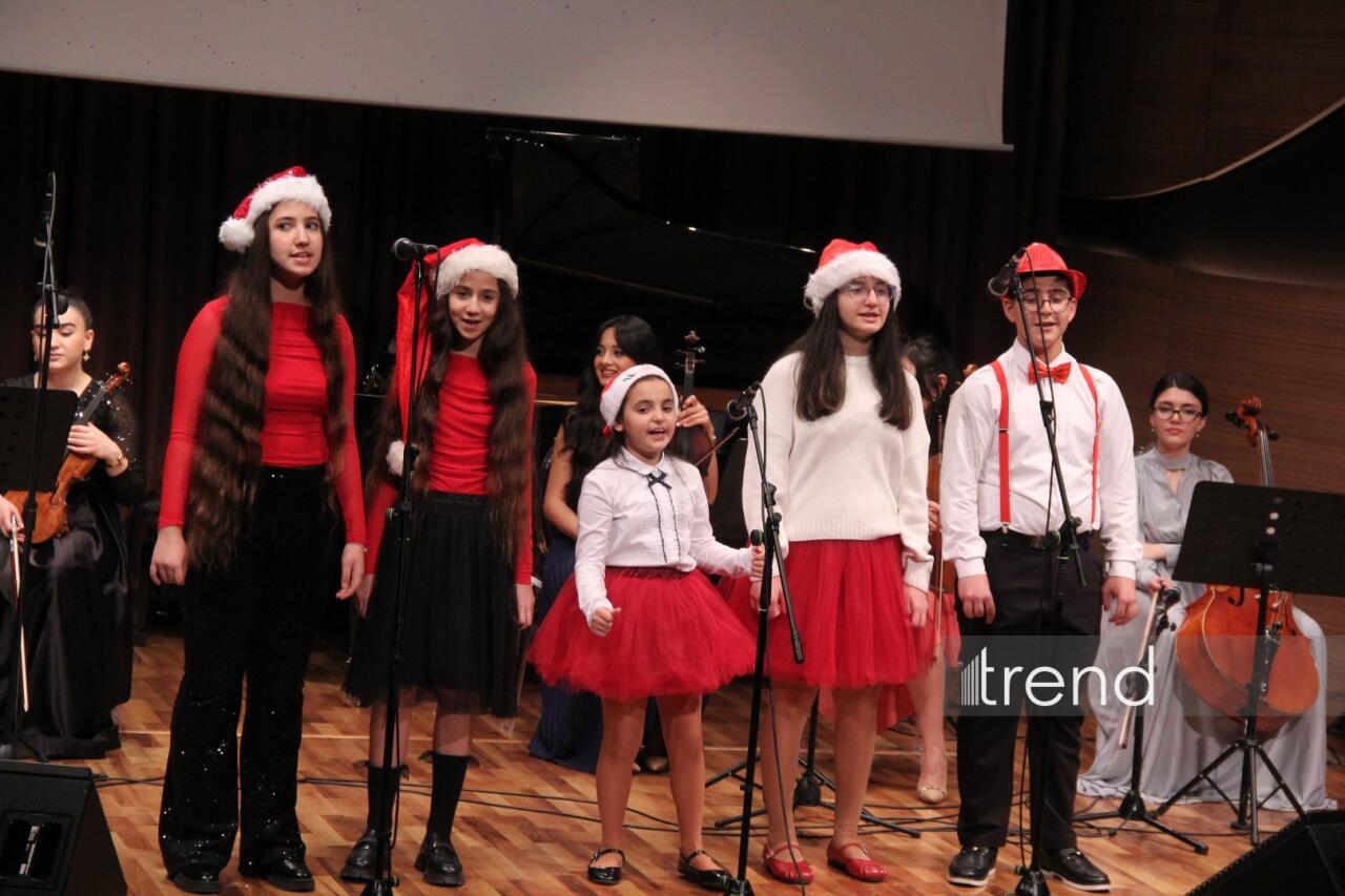 В Баку состоялся праздничный концерт Вокальной музыкальной школы Азербайджана Фидан Гаджиевой