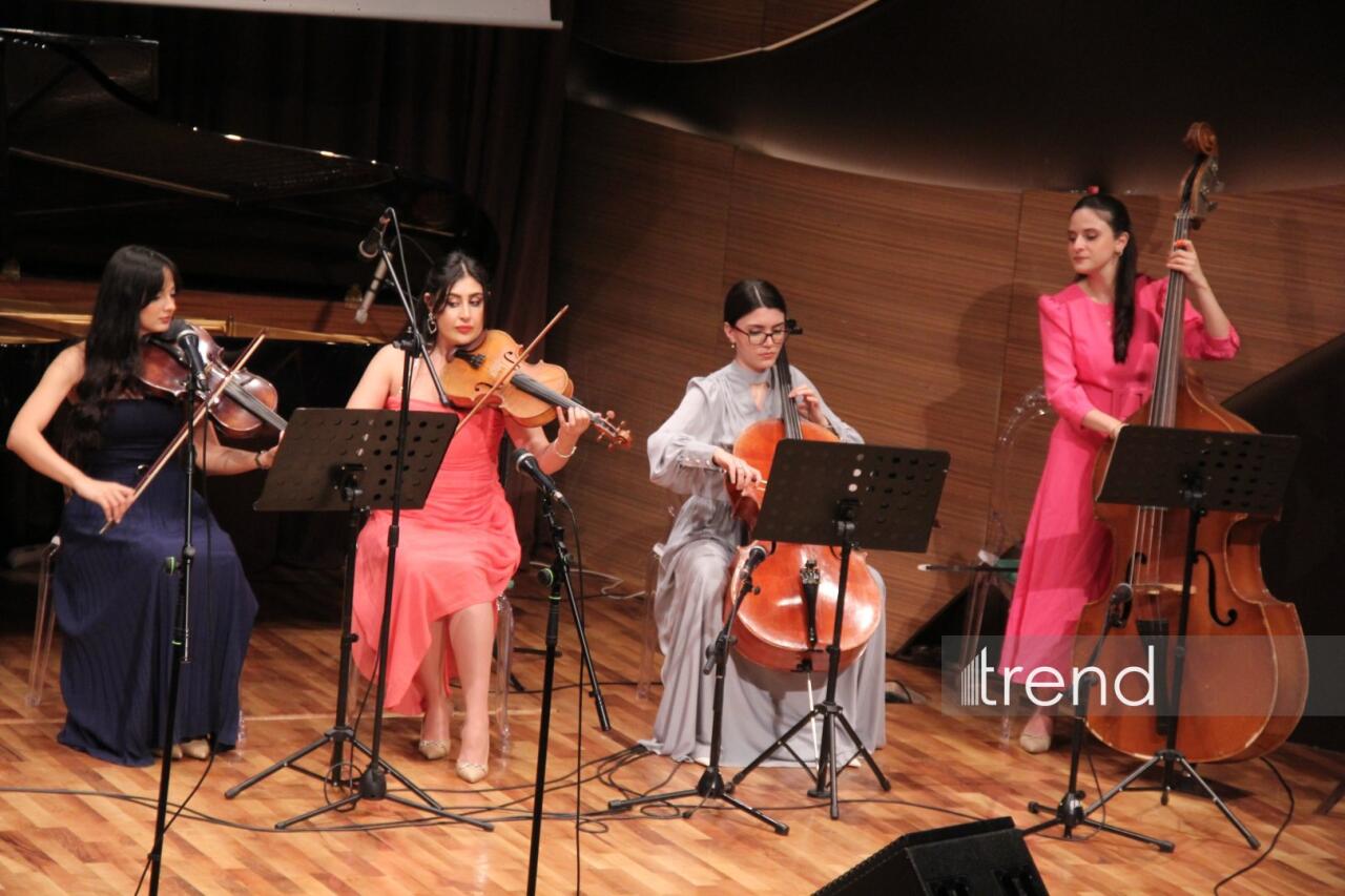 В Баку состоялся праздничный концерт Вокальной музыкальной школы Азербайджана Фидан Гаджиевой