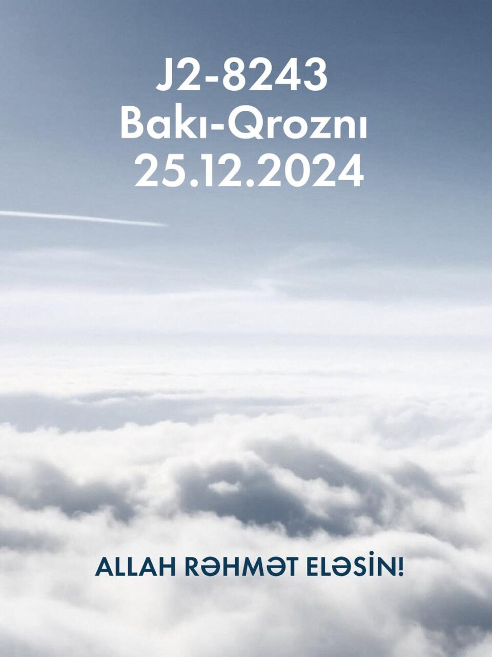 Первый вице-президент Мехрибан Алиева поделилась публикацией в связи с годовщиной крушения самолета AZAL