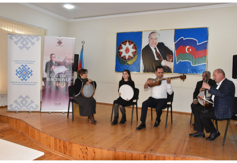 В Евлахе прошли мастер-классы по специальностям гармонь и ханенде