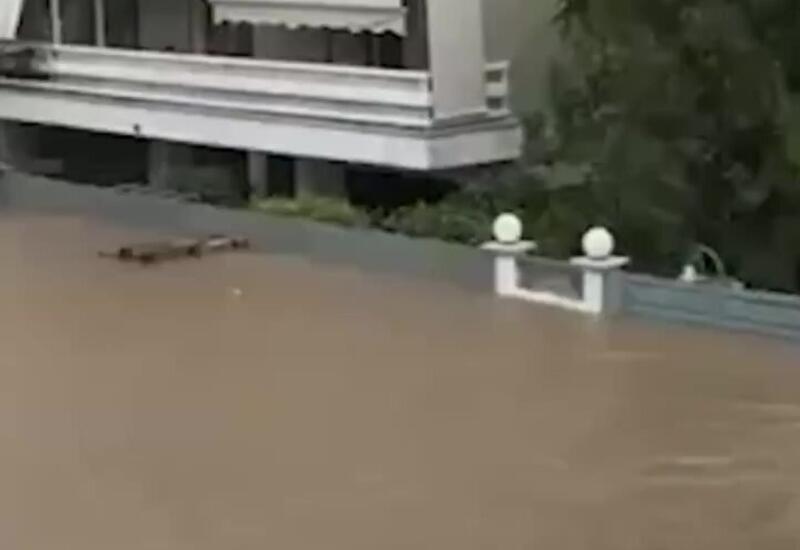 Серия наводнений произошла в Греции